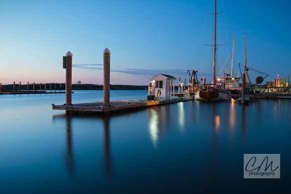 Dusk at the Marina