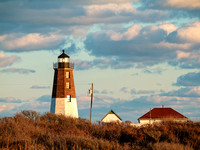 Point Judith Light  - 9X12