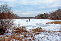 Skating at Barber Pond