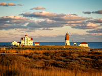 Point Judith Sundown - 9X12